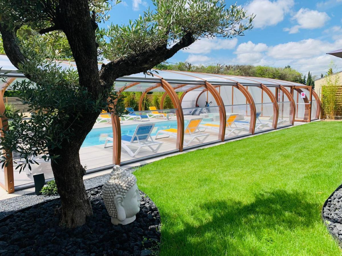 Logis Hotel Restaurant Le Clos Fleuri Castelnaudary Exterior photo