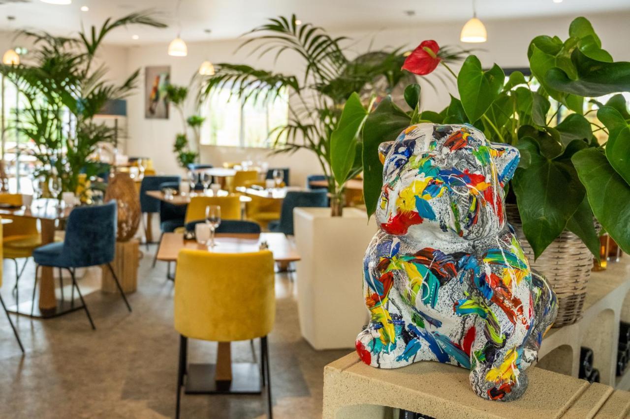 Logis Hotel Restaurant Le Clos Fleuri Castelnaudary Exterior photo