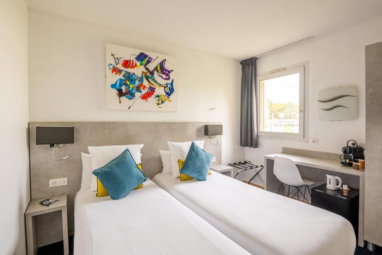 Logis Hotel Restaurant Le Clos Fleuri Castelnaudary Exterior photo
